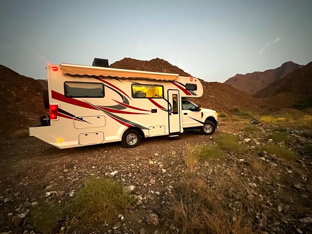 Majestic motorhome at WADI